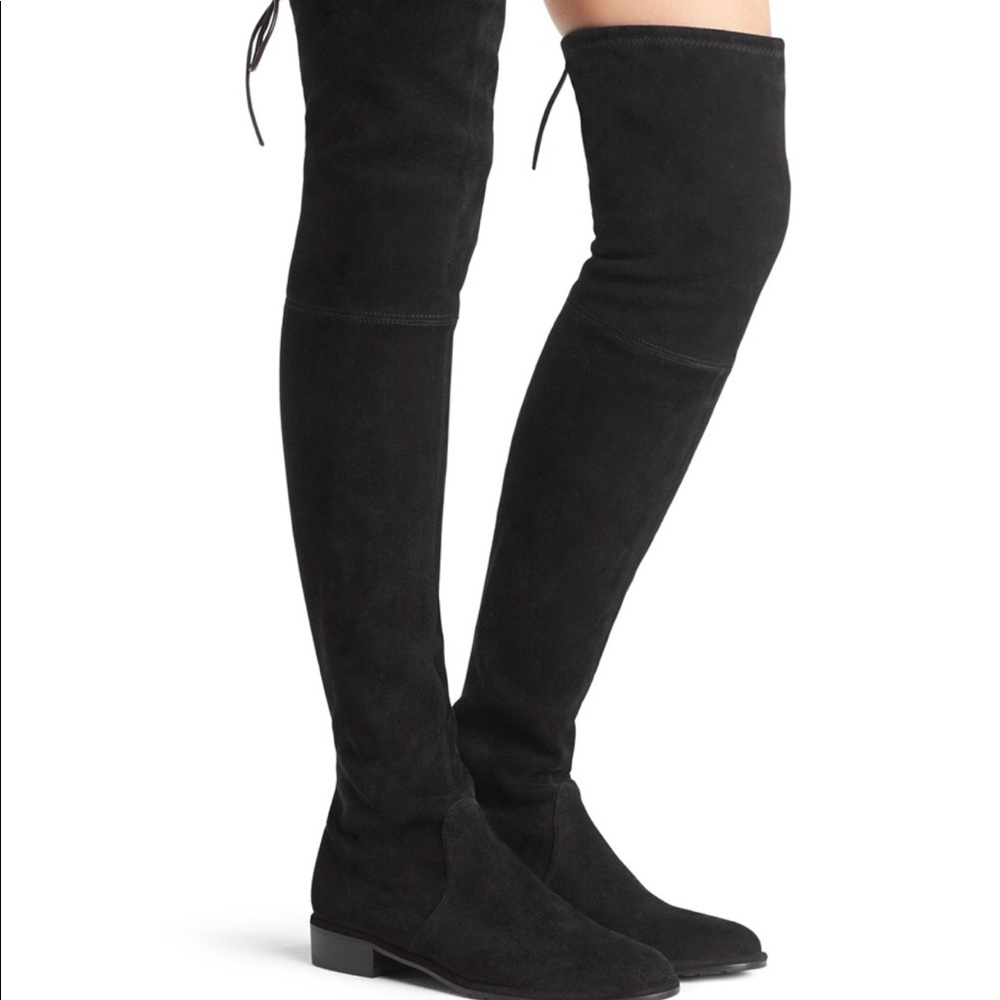 ALMOST NEW Stuart Weitzman Over The Knee Boots 7.5